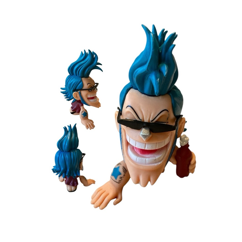Luffy Franky Action Figure with Sunglasses